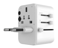 FIXED Voyager World Adapter 1xUSB-C/2xUSB GaN 30W biały - 1249175 - zdjęcie 3